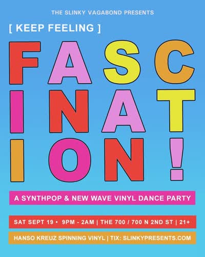 Philly’s 80s Synthpop and New Wave Dance Party