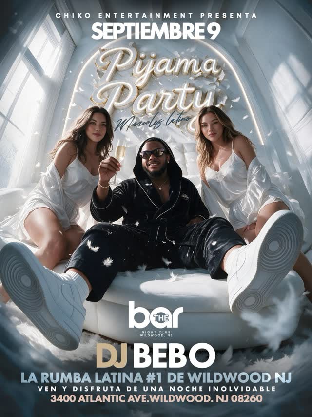 PIJAMA PARTY – MIÉRCOLES LATINO
