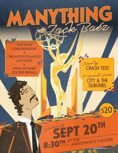 Manything w/ Zack Baéz live at the Annoyance Theater