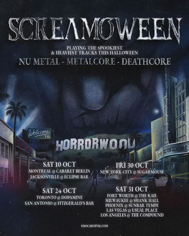 SCREAMOWEEN / EMOWEEN USA AND CANADA TOUR 2026