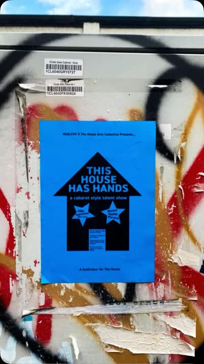 THIS HOUSE HAS HANDS a cabaret style talent show