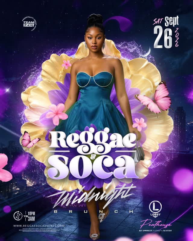 REGGAE & SOCA - MIDNIGHT BRUNCH