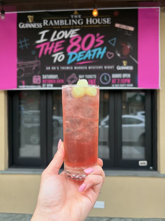 I Love The 80's To Death - 80's Themed Murder Mystery Night