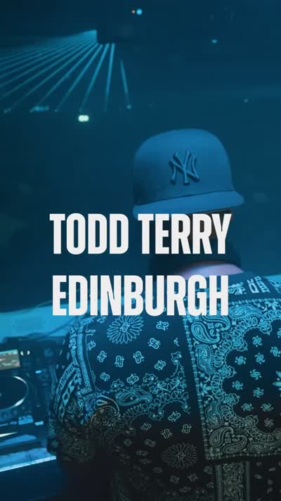 Todd Terry lands in Edinburgh for an exclusive 2-hour set