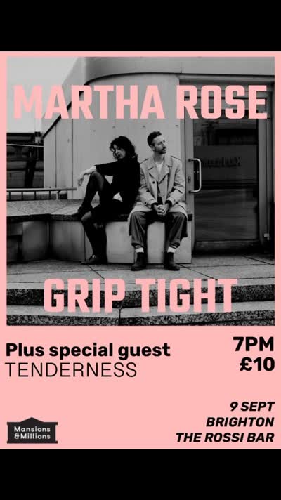 Martha Rose & GRIP TIGHT - Learning Love Album Performance