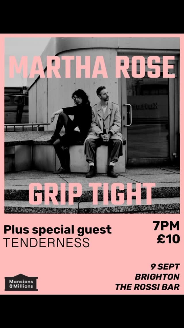 Martha Rose & GRIP TIGHT - Learning Love Album Performance