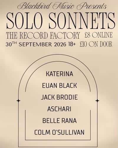 Solo Sonnets
