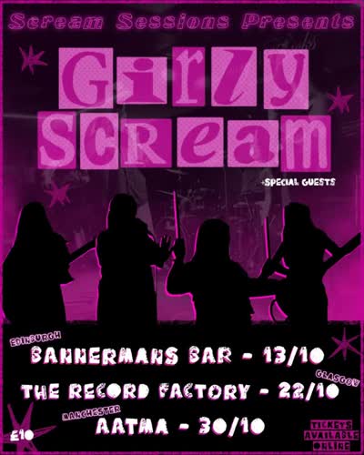 SCREAM SESSIONS DIY Tour