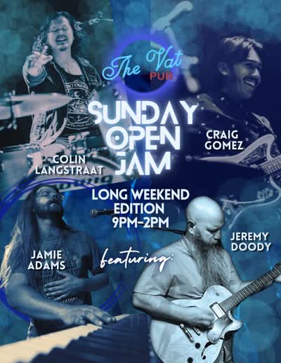 Sunday Open Jam - Long Weekend Edition