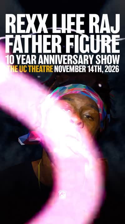 REXX LIFE RAJ FATHER FIGURE 10 YEAR ANNIVERSARY SHOW
