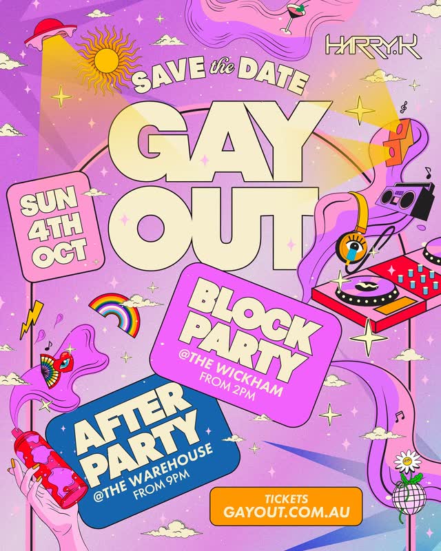 GAY OUT BLOCK PARTY & AFTER PARTY