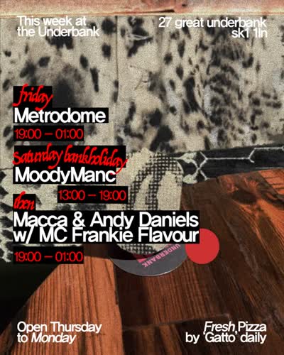 This week at the Underbank