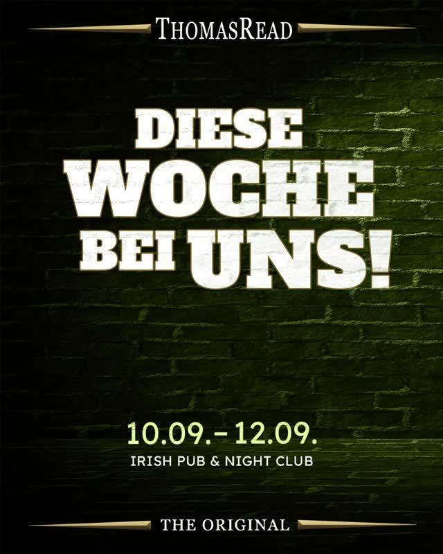 DIESE WOCHE BEI UNS! IRISH PUB & NIGHT CLUB