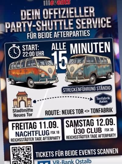 AFTERPARTY Reichsstädter Tage
