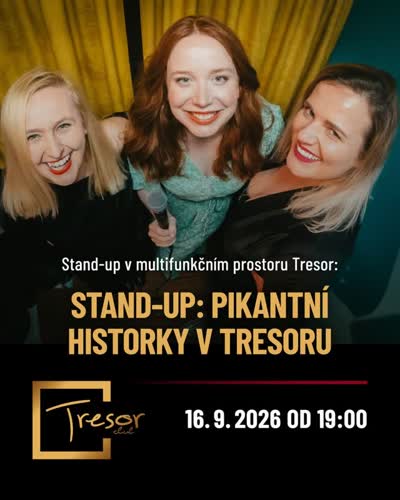 Stand-up: Pikantní historky v Tresoru