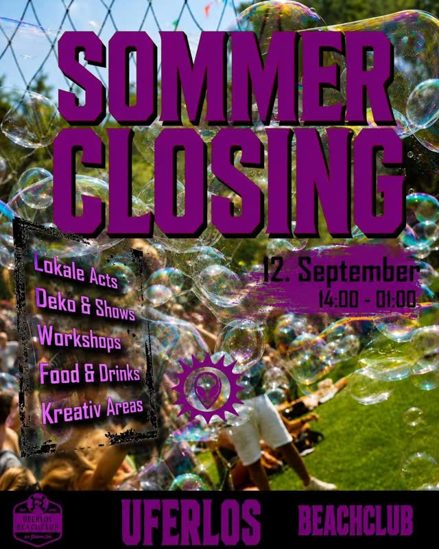 Kunstfreiheit Events - Uferlos Beach Club Open Air