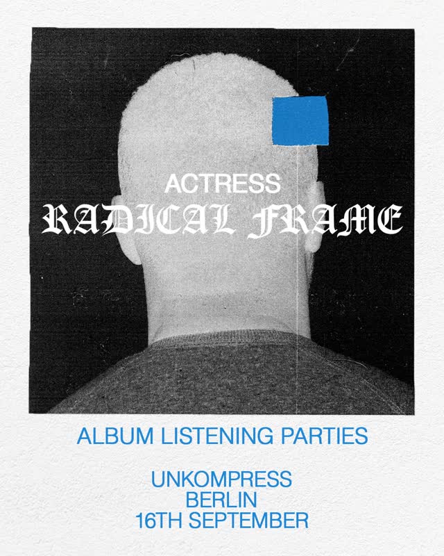 Actress — Pre-Release Listening Session