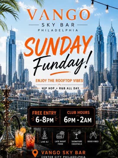 Vango Sky Bar Sunday Funday