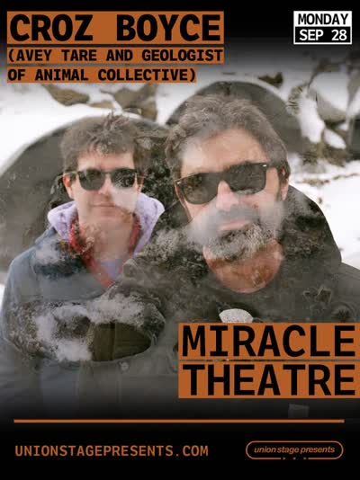 @aaaveytttare and @geobriensystem are Croz Boyce, a new instrumental side project from half of @anmlcollective. Catch them when they come to Miracle Theatre Monday September 28!