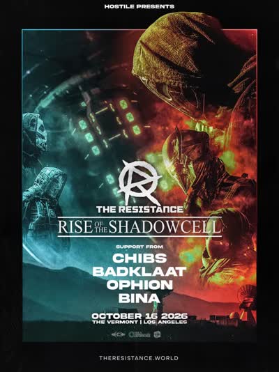 HOSTILE: THE RESISTANCE RISE of the SHADOWCELL Tour