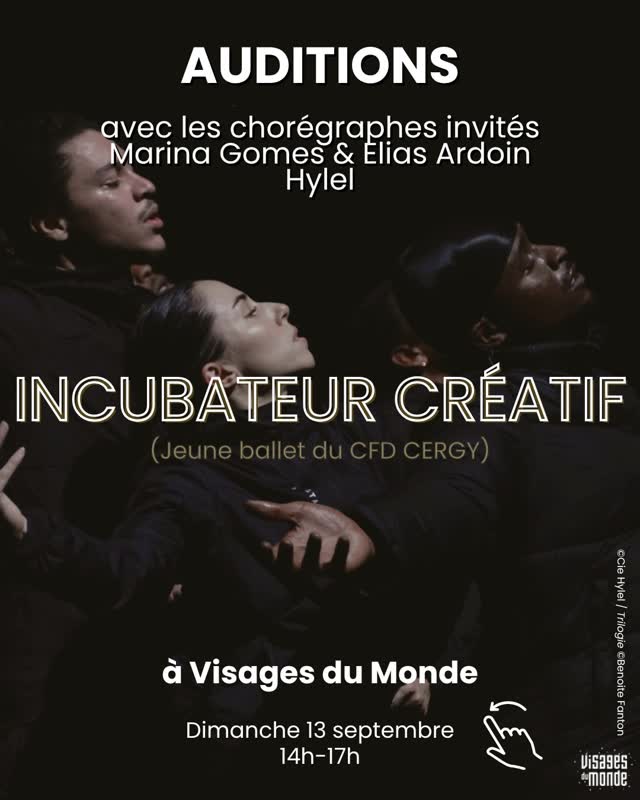 [AUDITIONS] DANSEUR·SE·S INCUBATEUR CRÉATIF [JEUNE BALLET DU CFD]