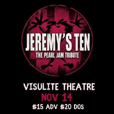 The Pearl Jam Tribute returns to the @visulitetheatre!