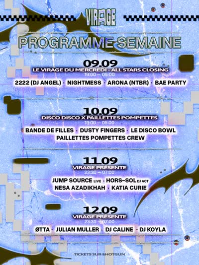 Virage Programme Semaine