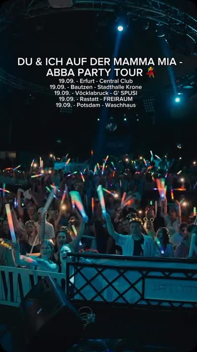 DU & ICH AUF DER MAMMA MIA - ABBA PARTY TOUR