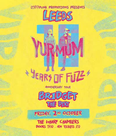 Yur Mum celebrating 10 years since the release of their Tropical Fuzz album