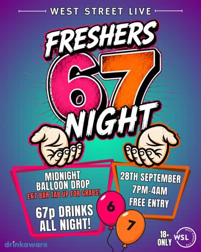 67 NIGHT. FRESHERS EDITION.
