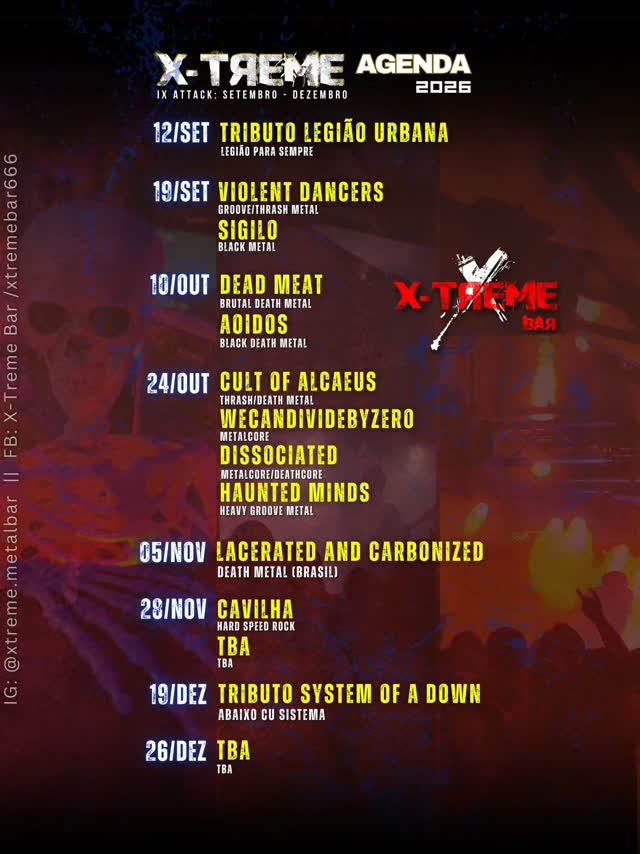 X-TREME AGENDA 2026 IX ATTACK