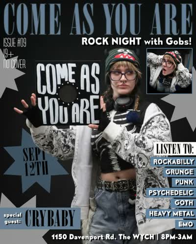 COME AS YOU ARE!! ROCK NIGHT