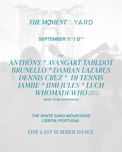 Second collab with @themomentfestival by @whomadewho - One last summer dance