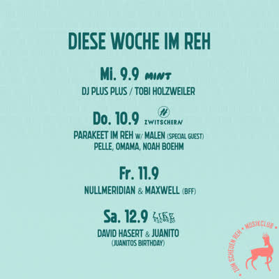 DIESE WOCHE IM REH