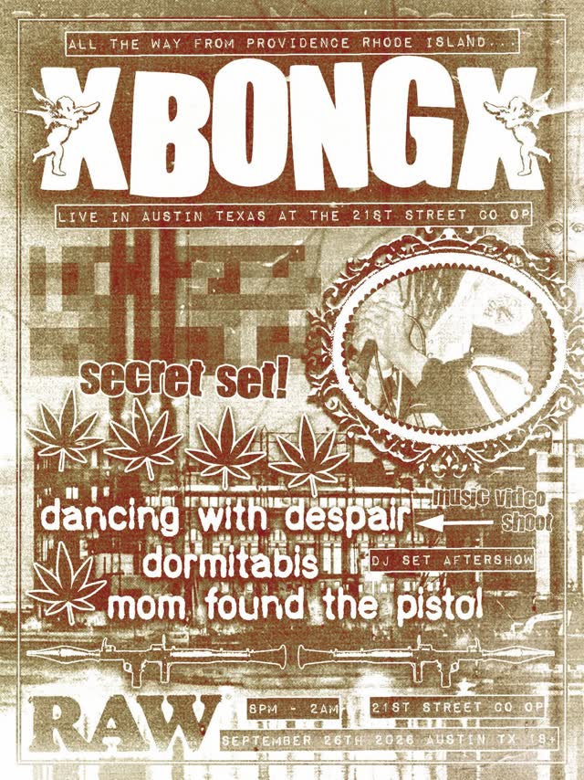 ONE BEE PRESENTS XBONGX / DANCING WITH DESPAIR / DORMITABIS / MOM FOUND THE PISTOL