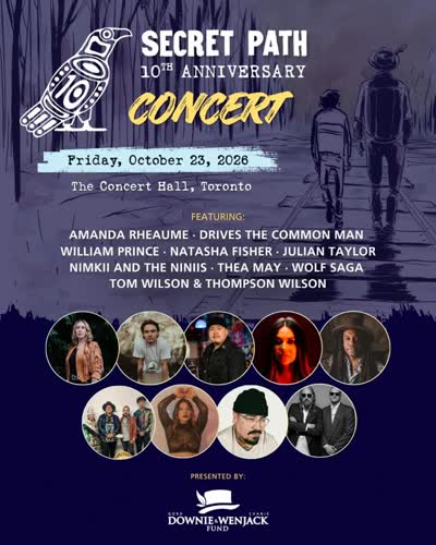 Secret Path 10th Anniversary Concert