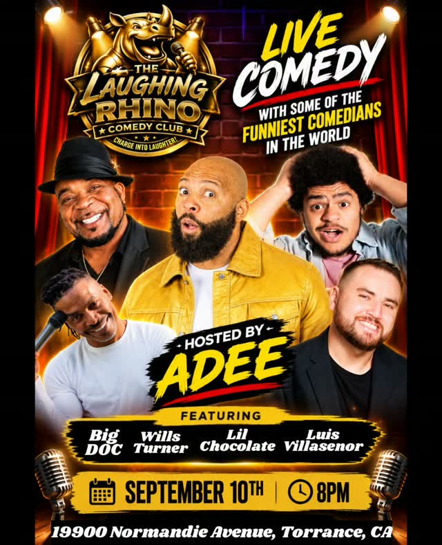 Live Comedy at The Laughing Rhino Comedy Club