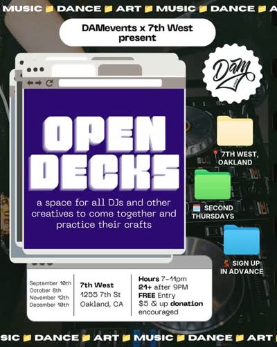 #DAMopendecks
