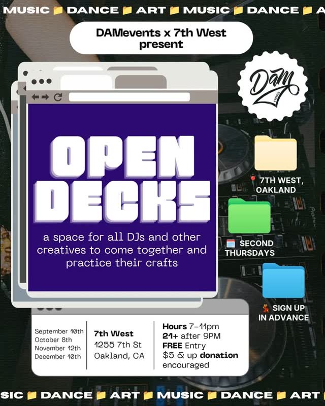 #DAMopendecks
