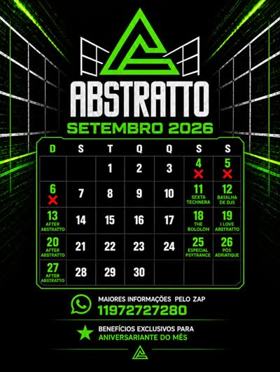 ABSTRATTO — SETEMBRO 2026