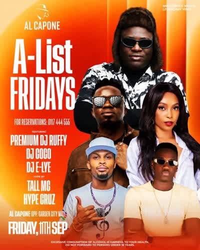 A-List Fridays