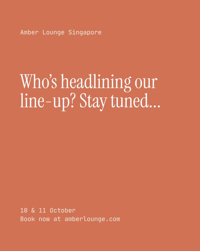 Who's headlining our line-up? Stay tuned...