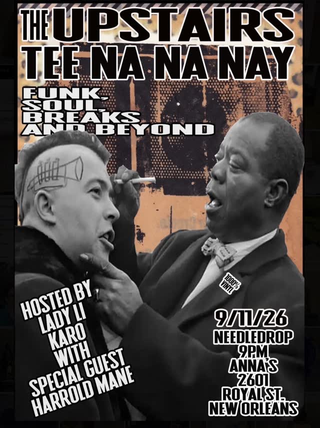 Upstairs Tee Na Na Nay makes 1!!! 🍯Wish us a sweet New Year!🍯 celebrate with LADY LI and KARO @samarcole and super special guest selector HARROLD MANE @flailonjennings🎉