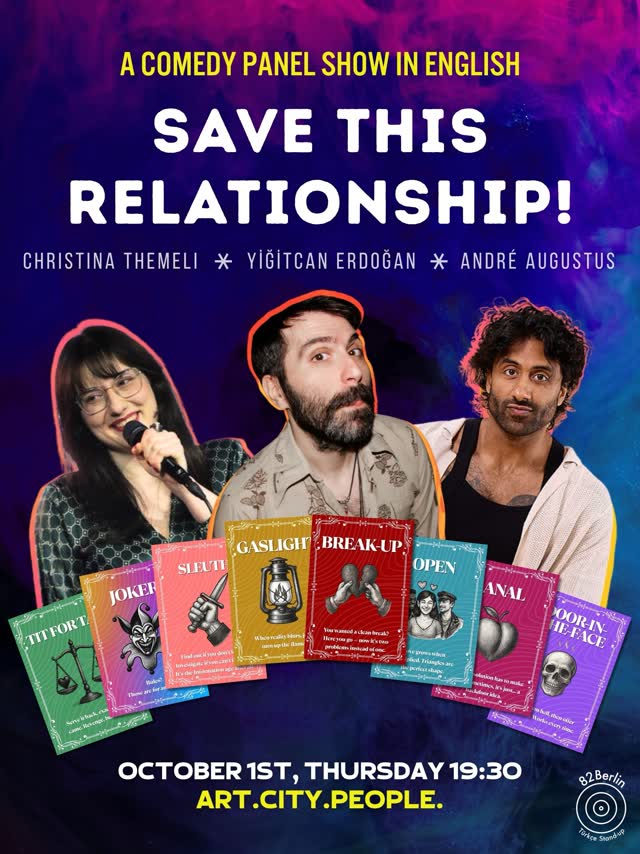 Save This Relationship! A Comedy Panel Show in English