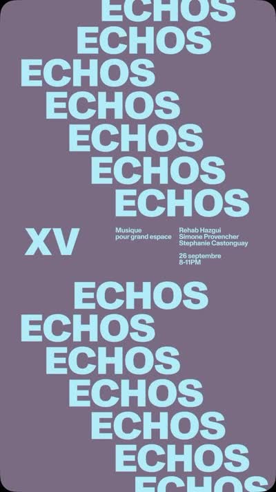 ECHOS XV: Concert featuring Rehab Hazgui, Simone Provencher, and Stephanie Castonguay