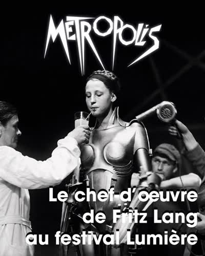[AVANT-PREMIÈRE MONDIALE] - Metropolis, en ciné-concert événement à l’Auditorium de Lyon pour le 18e festival Lumière !