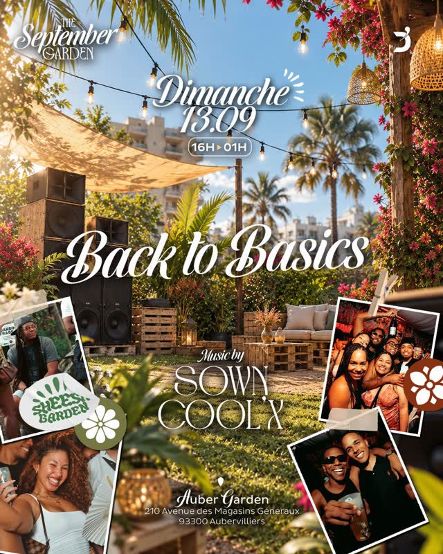 SEPTEMBER GARDEN : BACK TO BASICS