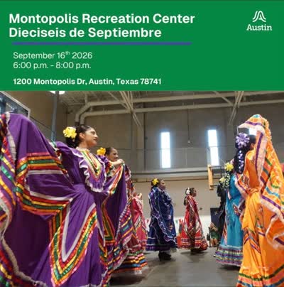 Montopolis Recreation Center Dieciseis de Septiembre