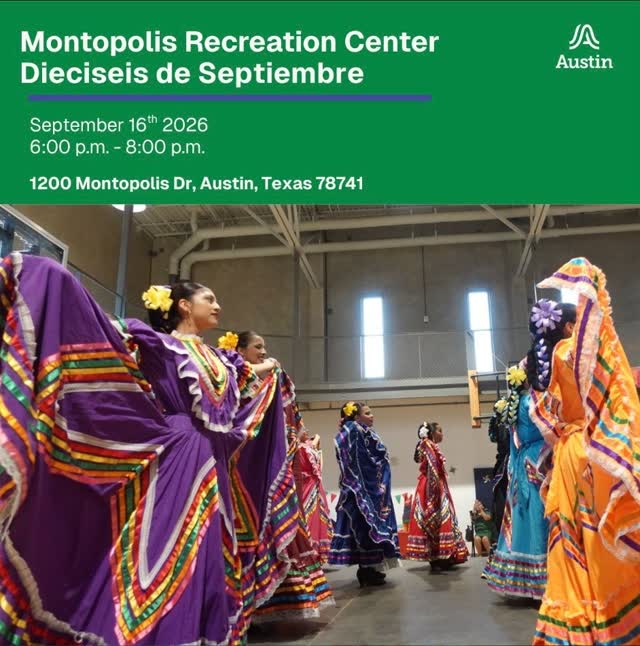 Montopolis Recreation Center Dieciseis de Septiembre