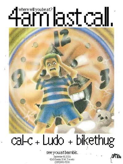 SEPT 18 LASTCALL with badboi criminal outlaw @bikethug & @misterbacs